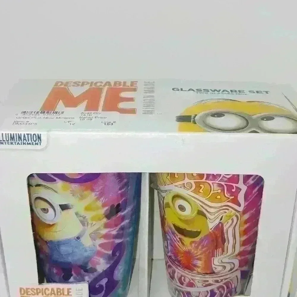 Despicable Me 16 oz. Pint Glass Set